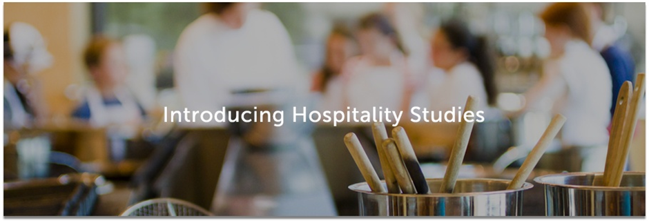 Image that shows Hospitality students in a classroom.
