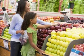customers in a store shopping for goods.