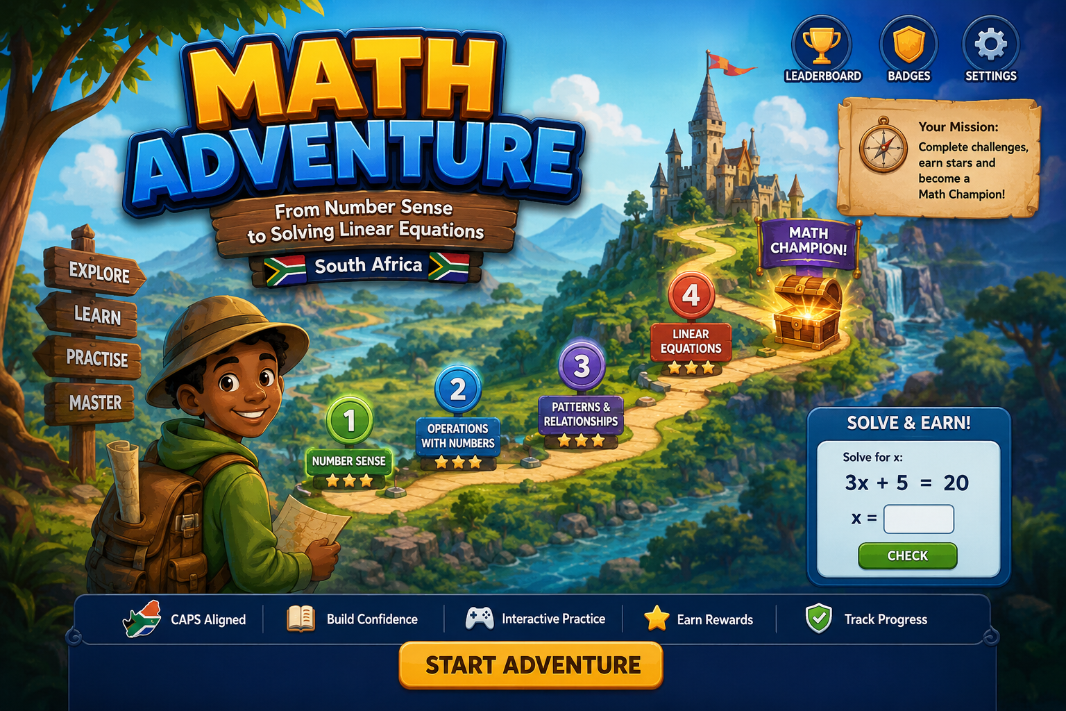 Grade 7 Math Adventure
